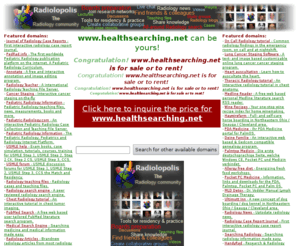 healthsearching.net: H e a l t h S e a r c h i n g - Health, Health, Searching, Health Searching, Health, Medical, Health Searching, ,  healthsearching.net
The Domain www.healthsearching.net can be yours - it's for sale! HealthHealth,  Searching, Health Searching, Health, Medical, Health Searching,  ,  healthsearching.net