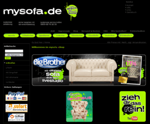mysofa24.com: mysofa.de eShop | Polstermöbel für jeden Geschmack - jetzt online bestellen auf www.mysofa.de
Polstermöbel für jeden Geschmack - jetzt online bestellen auf www.mysofa.de
