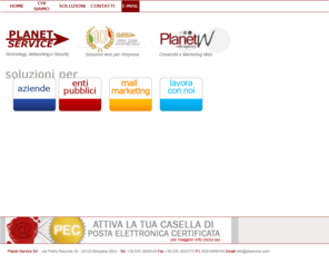 pavarottiskiresort.com: planetservice.biz - il nuovo punto di riferimento internet
Service Provider offre servizi di hosting housing connettivita' adsl hdsl siti web e-mail backup registrazione domini e indicizzazione siti