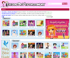 juegosdevestir.com.mx: Juegos de Vestir
Pon a prueba tu conocimiento de la moda en el sitio con los mejores juegos de vestir de la red.