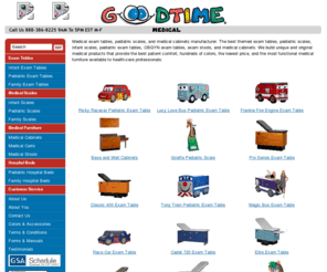 goodtimemedical.com: Exam Tables - Pediatric Exam Tables - Pediatric Scales
Exam Tables - Pediatric Exam Tables - Pediatric Scales