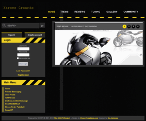 xtremegrounds.com: Taken it up a noch - Xtreme Grounds
XOOPS is a dynamic Object Oriented based open source portal script written in PHP.