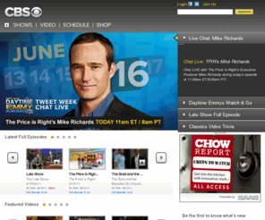 cbssprtline.com: CBS TV Network Primetime, Daytime, Late Night and Classic Television Shows
Watch CBS television online.  Find CBS primetime, daytime, late night, and classic tv episodes, videos, and information.