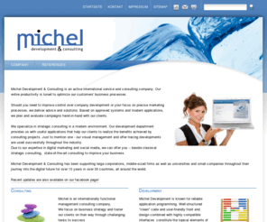 digitalmarketing-consulting.biz: Home  - Michel Development & Consulting
