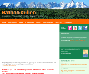 nathancullen.org: Nathan Cullen - MP, Skeena-Bulkley Valley
Building a better Northwest