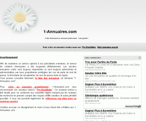 1-annuaires.com: Waaaouh ! annuaire, publication d'articles et de pages web (digg-like)
Waaaouh ! On sélectionne le meilleur du Web, rien que pour vous ! Annuaire généraliste de qualité SEO, service de publication d'articles de presse gratuit et Digg-Like pour vos Buzz gratuits.