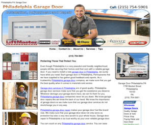 philadelphia-garagedoor.com: Garage Door Philadelphia - (215) 754-5901
If you need Philadelphia garage doors, call us anytime. We make good door repairs and we make your garage doors feel like new. Call us for an excellent garage door service in Philadelphia.
