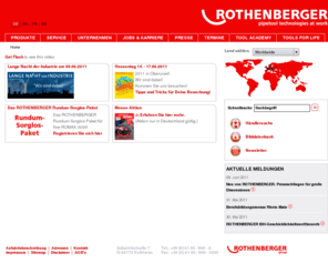 rothenberger-tools.net: Home: ROTHENBERGER
ROTHENBERGER - die Kompetenz in Rohrwerkzeugen und -Maschinen!
