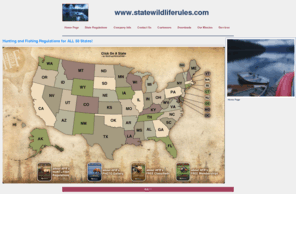 statewildliferules.com: Hunting and Fishing Regulations
Hunting and fishing regulations for the state wildlife agencies.