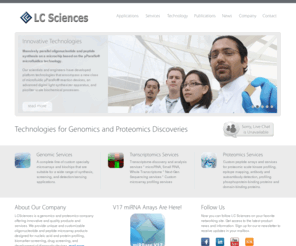 mirnachip.com: LC Sciences – Technologies for Genomics and Proteomics Discoveries - Discovery > Profiling > Insight
