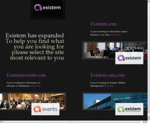 existem.com: Existem - Affiliate Marketing Experts
Existem affiliate marketing experts, existem events and existem am