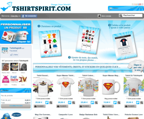leroidustrass.com: Personnalisation en ligne de T shirts - Stickers - Vêtements - Accessoires & Objets - Strass - Broderie - Flocage - Impressions - TshirtSpirit™
Personnaliser tshirts et objets en toute simplicité ! Créez vos objets personnalisés,  avec vos textes, expressions, photos ou motifs