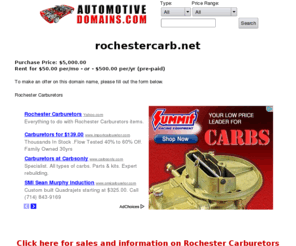 rochestercarb.net: Rochester Carburetors
Rochester Carburetors