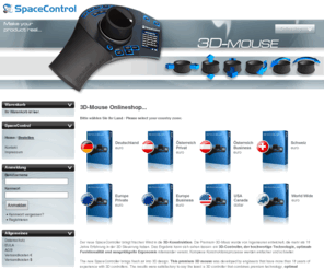 mouse-3d.com: 3D-Maus Shop - Innovative Sensor Technology
3D-Maus im offiziellen Online Shop der Firma SpaceControl ab EUR 179 kaufen. Für 3D-Maus, Shop, 3D, Maus, CAD, Software, Kaufen, SpaceController, Autodesk, AutoCAD, SolidWorks, SolidEdge, ProE, PTC, Wildfire, Google, Earth, CATIA, Dassault.