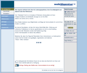 webagentur.at: die webagentur.at internet services gmbh - Die New Media Agentur
Die Webagentur.at bietet alle Leistungen zur Realisierung erfolgreicher web-Anwendungen: Konzeption und Beratung, webdesign und Programmierung.
