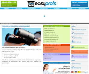 trouver-un-cours.com: Découvrez notre palette de cours : offre de cours d'appui individuels ou collectifs, offre découverte et coaching | easyprofs.ch
default_description_shlp