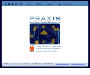 praxiscustom.com: PRAXIS
A new standard in custom home entertainment and automation