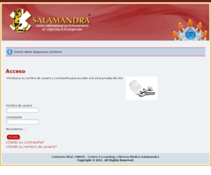 intrasalamandra.com: Acceso
Joomla! - the dynamic portal engine and content management system