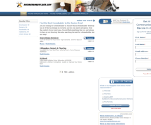 racinehomebuilder.com: Racine Homebuilder | The Best Homebuilder in Racine, WI
Racine Homebuilder - Let us help you find the top Homebuilder in Racine, WI.  Find addresses, phone numbers, driving directions, reviews and ratings on racinehomebuilder.com