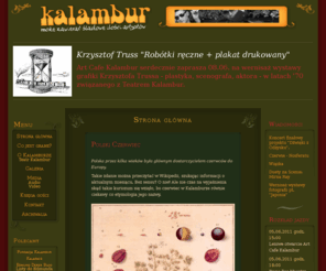 kalambur.eu: Art Cafe Kalambur
Art Cafe Kalambur - Kawiarnia artystyczna. Jedyne takie miejsce we Wrocławiu! Za dnia słodko, po zmroku wesoło. Zapraszamy!