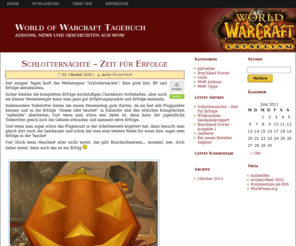 planet-wow.net: Addons, News und Tipps rund um World of Warcraft
Die ganze Welt der WoW Addons inklusive Tests, News und Tipps rund um das beliebte Onlinespiel