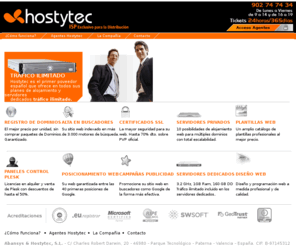 hostytec.net: Hostytec - Dominios y Alojamiento Web para Distribuidores y Mayoristas
Registro de Dominios y Alojamiento Web/ Hosting para Distribuidores y Mayoristas de Hostytec.