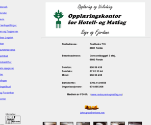 okhn-sfj.no: Ny side 1
