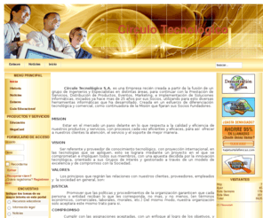 circulotecnologico.com: Círculo Tecnológico - Inicio
Círculo Tecnológico - Empresa dedicada a soluciones tecnologicas en Medios de Pago, Punto de Venta y Otras Aplicaciones.