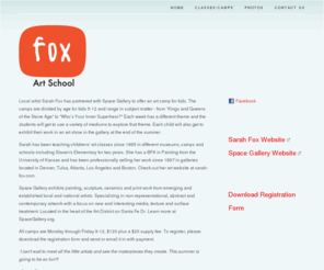 foxartschool.com: Fox Art School - Home
Fox Art School. Art classes and camps for kids in Denver.