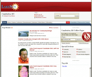 lakesunleader.com: Homepage - Camdenton, MO - Lake Sun Leader
Lake Sun Leader, your source for the latest breaking local news, sports, weather, business, jobs, real estate, shopping, health, travel, and entertainment in Camdenton, MO.
