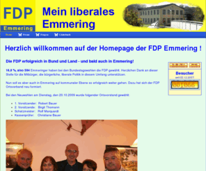 fdp-emmering.de: Home - FDP Emmering - die wahren Liberalen
Homepage des FDP Ortsverbandes Emmering.