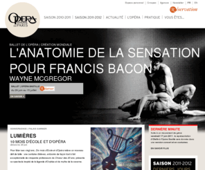 opera-bastille.net: Opéra national de Paris - Page d'Accueil
SITE OFFICIEL - Programmes du Palais Garnier et de l\'Opéra Bastille classés par genre (ballets, opéras, concerts) ou par mois. Informations pratiques et informations sur les visites. Achat des places 
