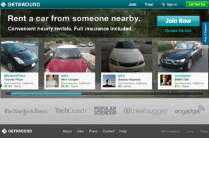 carsharinginsurance.com: Getaround - Peer-to-peer car sharing and car rental
Social car sharing: Rent cars by the hour from people around you. Start renting out yours today, and earn cash using your car.