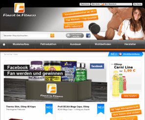 finestinfitness.de: Protein, Eiweiss, Creatin, Aminosäuren, Kohlenhydrate zu günstigen Preisen - Finest in Fitness
Protein, Eiweiss, Creatin, Aminosäuren, Kohlenhydrate zu günstigen Preisen