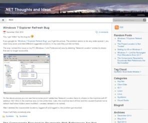 xealcom.co.uk: .NET Thoughts and Ideas
Place to share and reflect ...