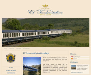 transcantabrico.com: El Transcantábrico Gran Lujo
El Transcantábrico Gran Lujo, se crea sobre la base de El Transcantábrico Clásico, el cual se reforma en su integridad creando unos salones panorámicos donde se abren grandes ventanales y se decoran lujosamente.
