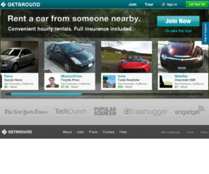 p2pcarsharing.com: Getaround - Peer-to-peer car sharing and car rental
Social car sharing: Rent cars by the hour from people around you. Start renting out yours today, and earn cash using your car.