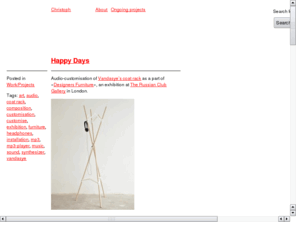 christophpriglinger.net: Christoph
Christoph Priglinger Moor Design Music Media Portfolio Blog Recommendations