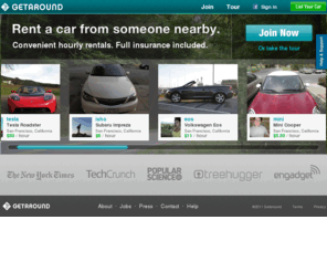 relayrides.info: Getaround - Peer-to-peer car sharing and car rental
Social car sharing: Rent cars by the hour from people around you. Start renting out yours today, and earn cash using your car.