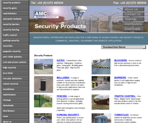 amcbollards.com: Security Products – Gates, Fences, CCTV, Turnstiles, Barriers, Bollards, Road Blockers and Parking Security - Sussex, Surrey, Kent, London, UK, WorldWide
Security Products – Gates, Fences, CCTV, Turnstiles, Barriers, Bollards, Road Blockers and Parking Security  – Specialist providers to School, Industrial, Governmental and Military Buyers. Based in Sussex, contracting to Surrey, Kent, London and world-wide.