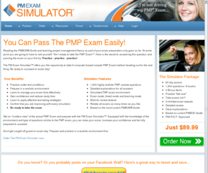 pm-exam-simulator.com: PMP Exam Simulator - Realistic PMP Exam Sample Questions
PMP Exam Simulator