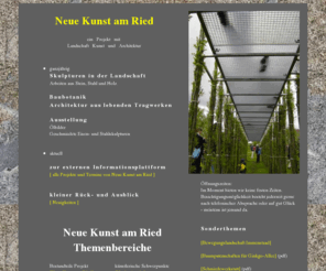 neue-kunst-am-ried.de: Neue Kunst am Ried
Ein Projekt mit Landschaft, Kunst und Architektur