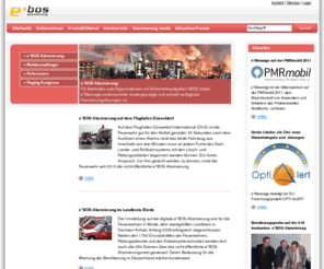 bos-alarmierung.de: e*Bos - Alarmierung - e*BOS - Alarmierung.de
Fakten zum Thema Digitalfunknetz für BOS und Alarmierung von Feuerwehren