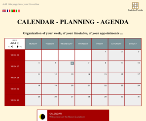 calendar-agenda.com: CALENDAR - april 2011
Presentation of the monthly calendars. The month concerned with this page : april 2011. Many details specify useful additional information for the organization.