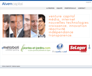 alvencapital.com: Alven Capital : accueil
Alven Capital est une société de capital-risque indépendante qui gère 150 millions d'euros sous gestion répartis en 4 fonds.