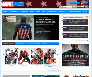 officialironman.com: Marvel.com: The Official Site | Iron Man, Spider-Man, Hulk, X-Men, Wolverine and the heroes of the Marvel Universe.Comics,  News, Movies and Video Games | Marvel.com
Enter Marvel.com, the best place to connect with other fans and get news about comics&#039; greatest super-heroes: Iron Man, Thor, Captain America, the X-Men, and more.