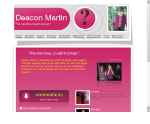 deaconmartin.com: Deacon Martin
Home page of the Very Reverend Deacon Martin.