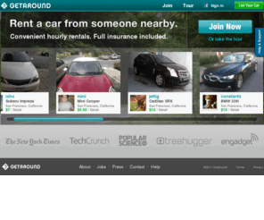 getaround.com: Getaround - Peer-to-peer car sharing and car rental
Social car sharing: Rent cars by the hour from people around you. Start renting out yours today, and earn cash using your car.