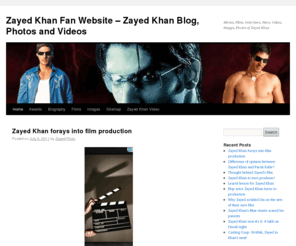 zayed-khan.com: Zayed Khan Fan Website – Zayed Khan Blog, Photos and Videos
Movies, Films, Interviews, News, Videos, Images, Photos of Zayed Khan