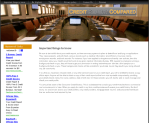 creditreportcompared.com: Credit Report Compared
Credit Report Compared